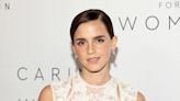 People are amazed by Emma Watson's 'levitating' dress in her photo