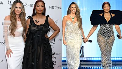 Miss USA 2024 Hosts Keltie Knight and Garcelle Beauvais Bring Sheer Dressing and Old Hollywood Glamour, Patrick Starrr Goes for Gold