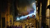 Ten feared trapped under rubble of collapsed apartment block in Marseille