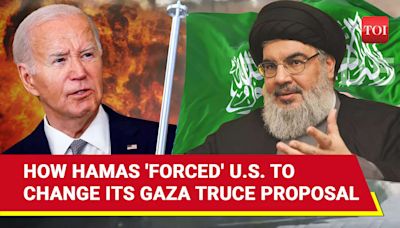 ...Hamas; Israel Watches As U.S. 'Tweaks Language' Of Gaza Ceasefire Proposal | International - Times of India Videos