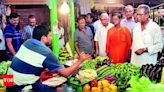 Task Force Warns Gariahat and Lake Market Vendors Against Price Gouging | Kolkata News - Times of India