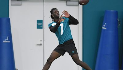 'Elite': Brian Thomas Jr. earns high praise in first day at Jaguars rookie minicamp