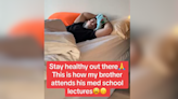 Medical student's "hack" to get an extra hour of sleep goes viral