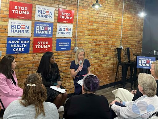 Democrats hope abortion issue will offset doubts about Biden in Michigan