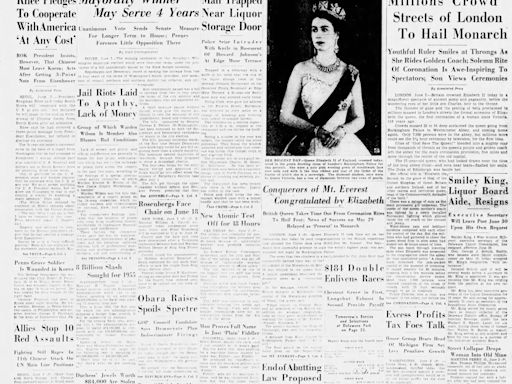 D-Day, RFK killed, Elizabeth II crowned queen: News Journal archives, week of June 2