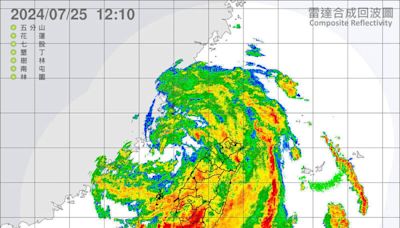 凱米挾暴雨！多地累積雨量破千毫米 高雄超車宜蘭太平山奪冠