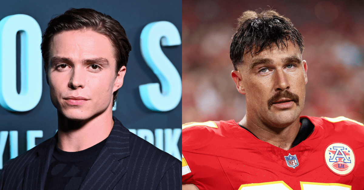 Travis Kelce’s Co-Star Nicholas Chavez Shares Bold Opinion on the NFL Pro's Acting Skills