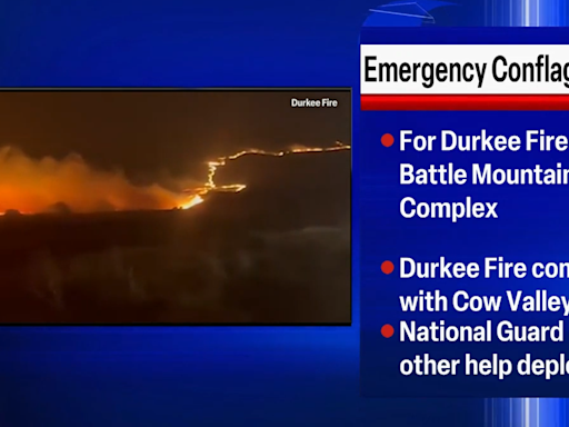 Oregon Gov. Tina Kotek invokes Emergency Conflagration Act for Battle Mountain Complex, Durkee fires