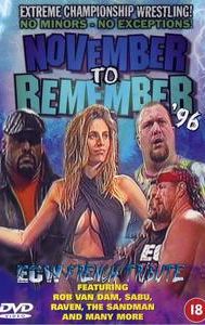 ECW November to Remember '96