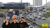 Warning of heavy traffic on four motorways due to Green Day concert
