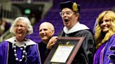 ‘This isn’t Dwight’s speech this is Rainn’s speech’: Rainn Wilson gives Weber State University commencement address