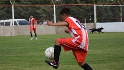 Tragedia en el fútbol argentino: murió un jugador de 14 años