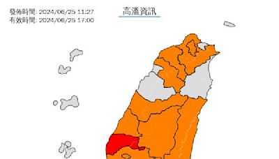 全台熱翻！14縣市飆高溫、1縣市直衝38度亮紅燈