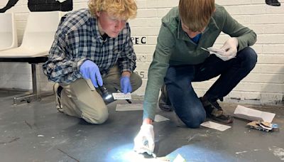Crime scene investigation among plethora of science options available at Bear Lake High School