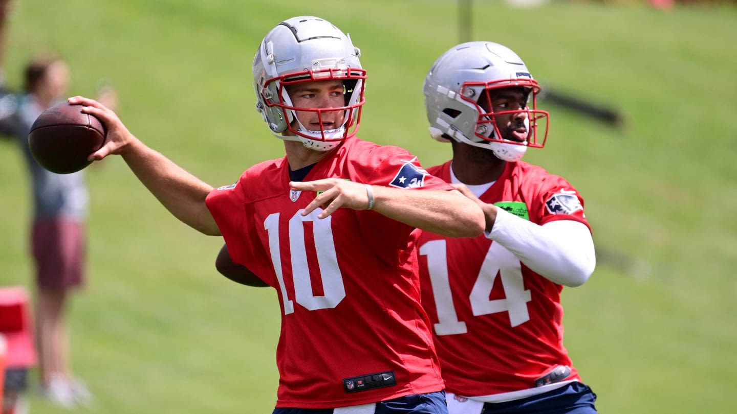 Vegas Reveals Odds on Patriots' Week One Starting QB for 2024