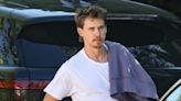 Austin Butler Spends the Day with a Friend in Los Feliz