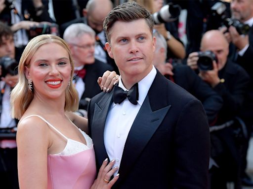 Scarlett Johansson jokes that prenup requires husband Colin Jost to appear in all her films