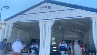 What are the prices of food at the U.S. Women’s Open?