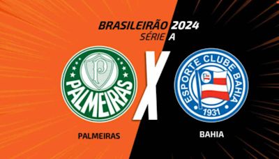 Palmeiras x Bahia: onde assistir, escalações e arbitragem