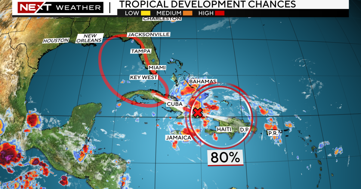 Tropical disturbance will bring squally, wet weather to South Florida this weekend