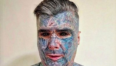 Tattooed man says his unique look is ruining one part of his life