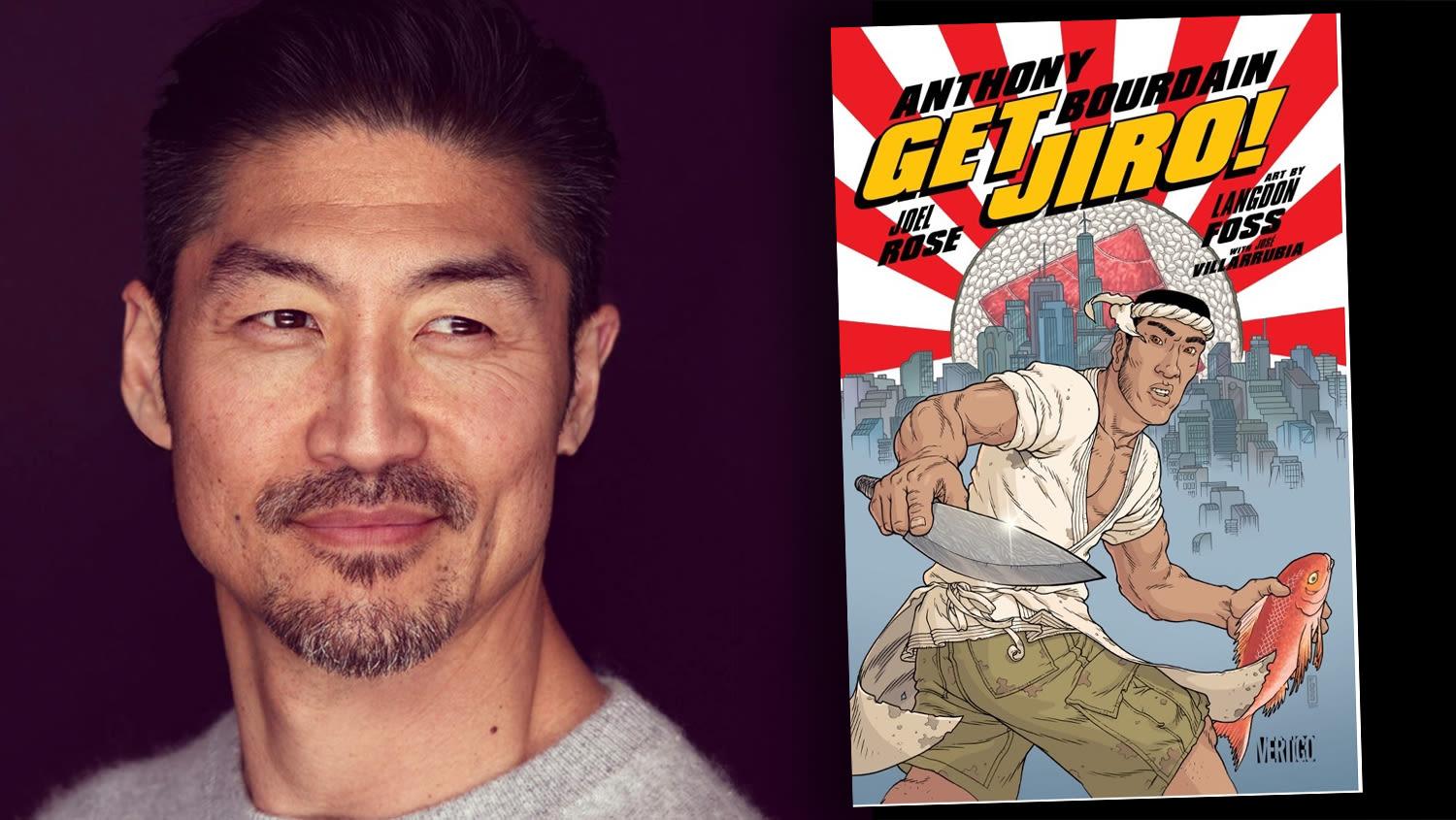 Brian Tee Lands Lead Role In ‘Get Jiro!,’ The Adult Swim Animated Series Based On Anthony Bourdain’s Graphic Novels