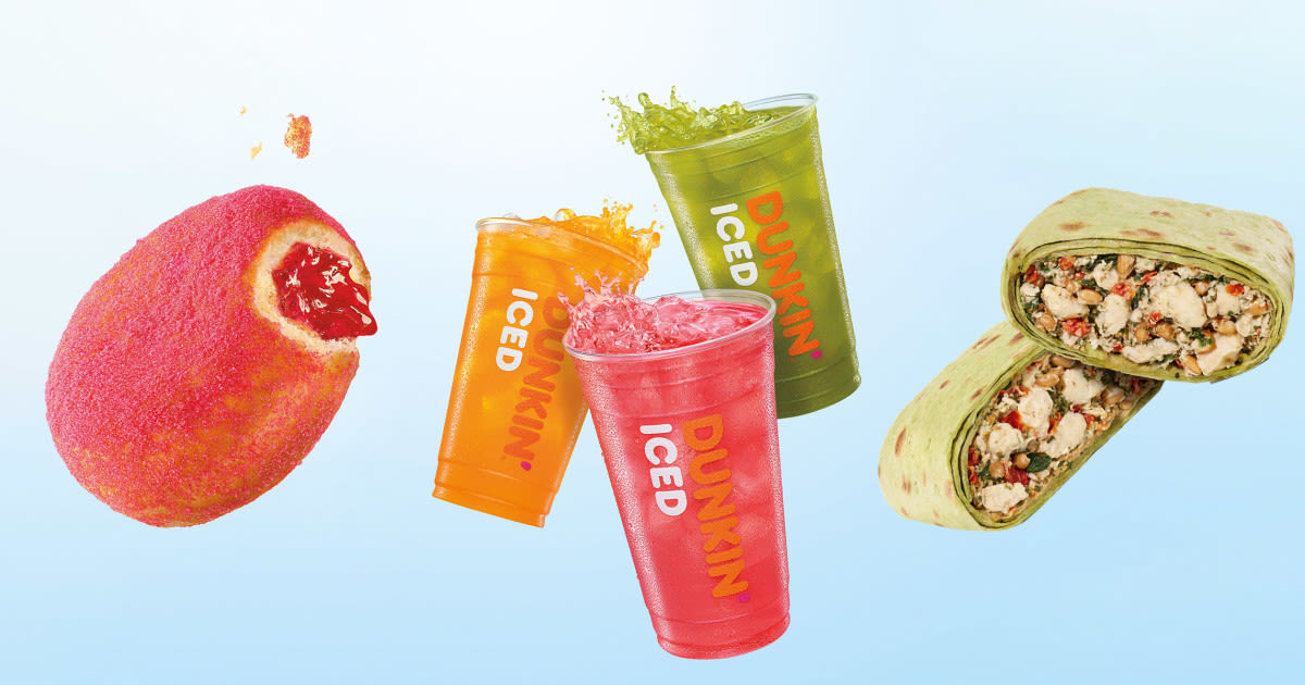 Dunkin’ reveals its early summer menu, and it’s totally fruity