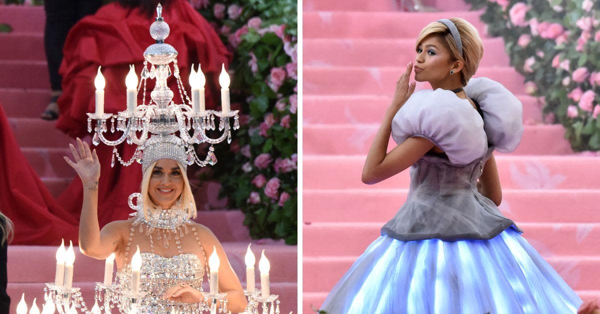 20 Craziest Met Gala Outfits: From Katy Perry's Chandelier-Inspired Costume to Zendaya's Cinderella Gown