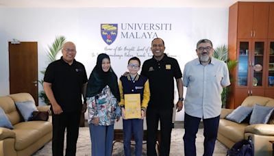 UM confirms 12-year-old prodigy Izz Imil Shahrom’s historic enrolment, asks for space and privacy from public