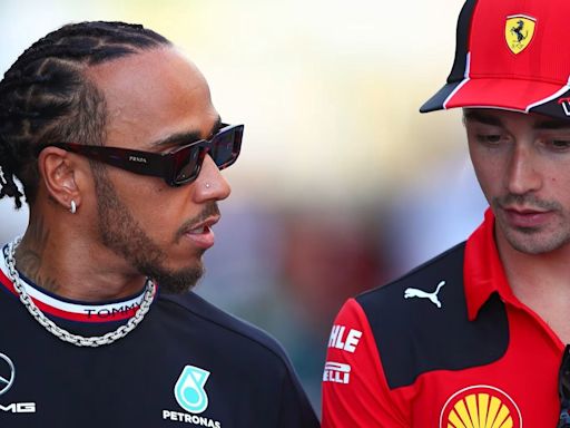 "Aprender com um dos melhores", diz Leclerc sobre chegada de Hamilton na Ferrari