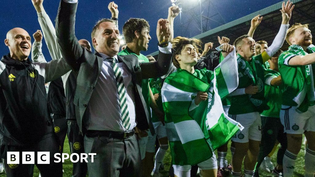 Celtic win Scottish Premiership: Brendan Rodgers wins title again