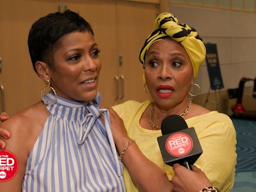 Jenifer Lewis joins Tamron Hall for opening of Tiana's Bayou Adventure