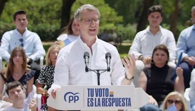 Feijóo asegura que "el proyecto Pedro Sánchez" del PSOE "se está desmoronando" - MarcaTV