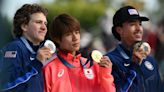 Japan's Horigome defends street skate gold