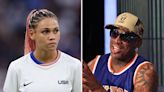 Inside Dennis Rodman's complicated relationship with his Olympic athlete daughter