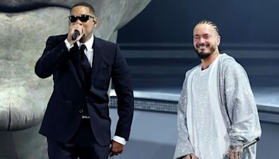 Will Smith Makes Surprise “Men in Black ”Appearance as He Performs with J Balvin at Coachella