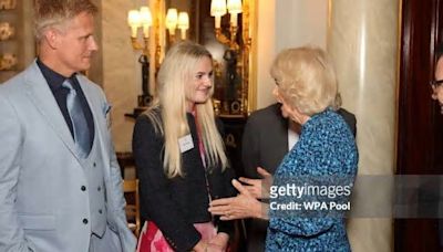 GBR: Queen Camilla Hosts The 90th Anniversary Of Brooke