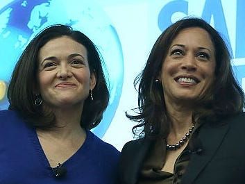 Sheryl Sandberg endorses Kamala Harris for president