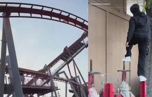 Teens who previously snuck into Dodger Stadium break into Knott's Berry Farm