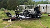 No injuries reported in Bedford County car fire