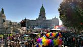 “Ni un ajuste más”. Los reclamos políticos se sumaron a la nueva Marcha del Orgullo