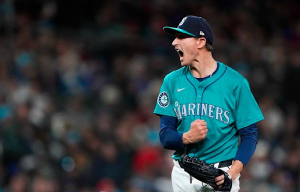 George Kirby strikes out a career-high 12 as the Mariners beat the Diamondbacks 3-1