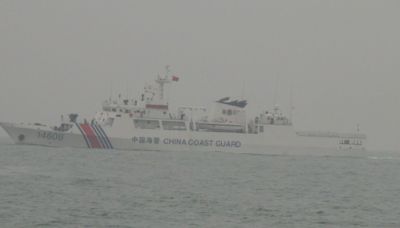 中共海警船侵禁金門限制水域 國防部：海巡署即時應處