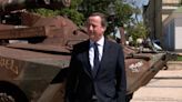 Ukraine has the right to strike inside Russia, says Cameron on visit to war-torn country