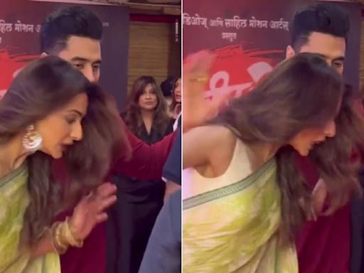 VIDEO: Rakul Preet Singh Trips, Almost FALLS As She Attends Mumbai Event With Husband Jackky Bhagnani