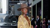 Jodie Turner-Smith Puts a Boho Twist on the Cowboy Trend in a Crochet Poncho