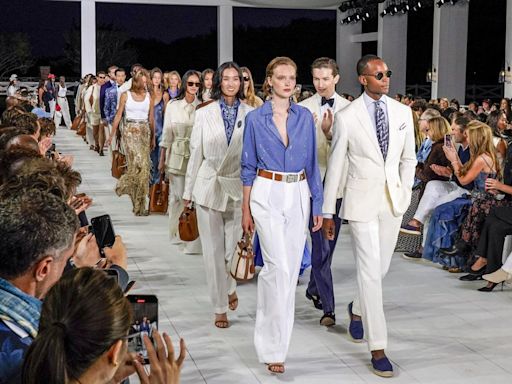 Ralph Lauren Takes New York Fashion Week Show To The Hamptons