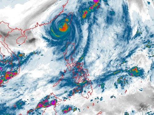 Typhoon Julian still seen to reenter PAR as it slightly accelerates toward Taiwan