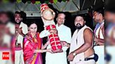 Devotees attend festivities in Angul's Jindal Nagar | Bhubaneswar News - Times of India