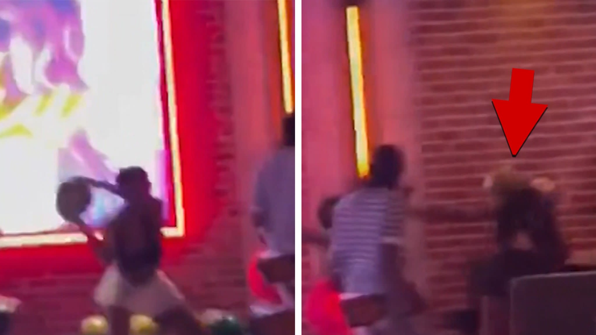 Woman Throws Bowling Ball at Lady's Head During Intense Miami Brawl